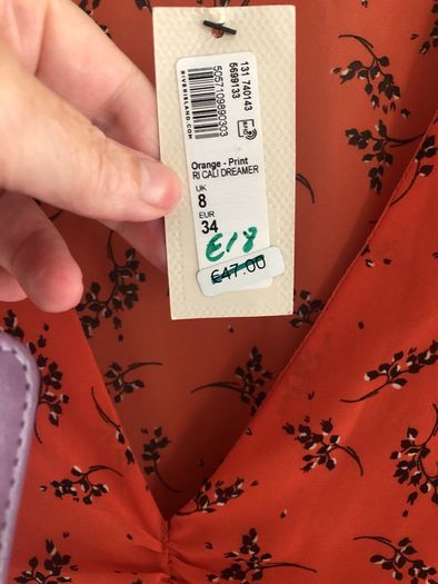 river island dress