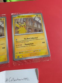 Pikachu at museum promo card (sealed)