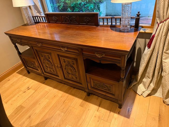 Exceptional Solid Mahogany Dining Room Sideboard 210cm