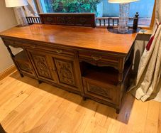 Exceptional Solid Mahogany Dining Room Sideboard 210cm