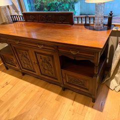 Exceptional Solid Mahogany Dining Room Sideboard 210cm