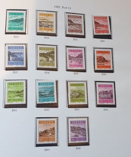 Stamps of Jersey 1958-1992