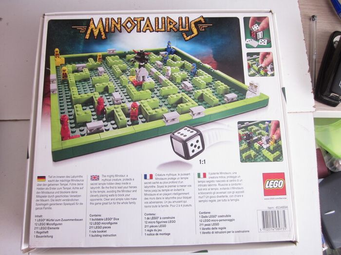 Lego Minotaurus Board Game 3841