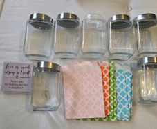 Jar and Candy bag and Tongs