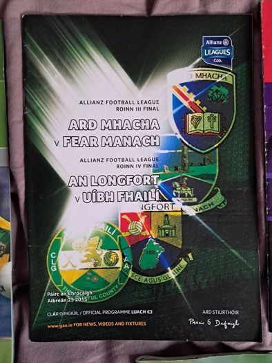 GAA Programmes X 5