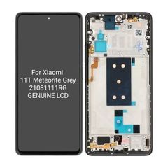 Xiaomi 11T - LCD Display + Touch Screen + Frame (Meteorite Gray) - 560004K11R00  Genuine Service Pack