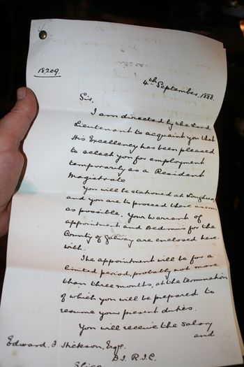 Antique Letter from 1888