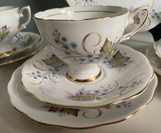 Reduced Royal Standard Angelique  tea set.stunning