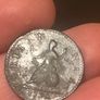 1754 Farthing George II Image 3
