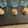 Set of three vintage green tinge bottles Image 5