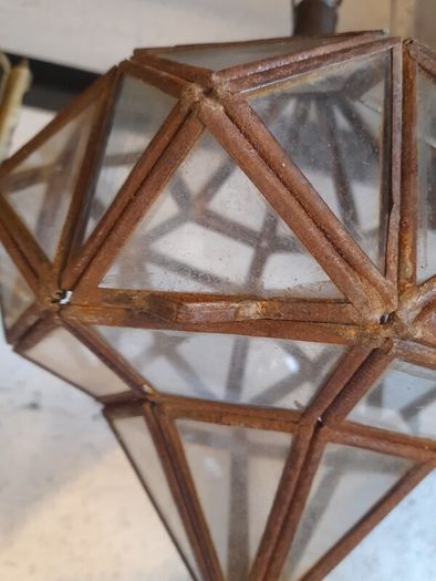 Mid Century Starburst Light