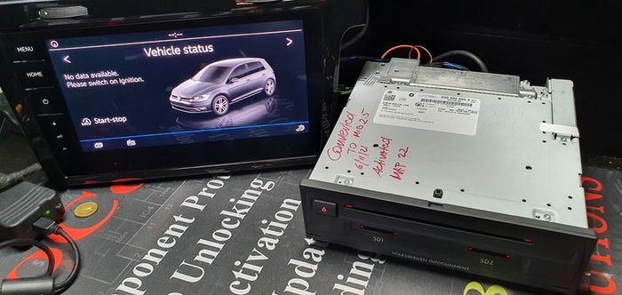 Best Vw Mk7 Radio Navigation Mib 2.5 Main Unit Discover Pro