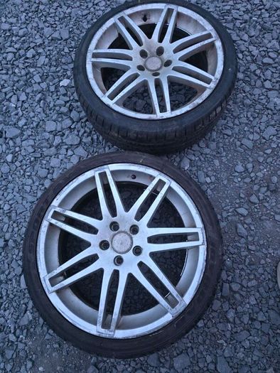 two wheels with perfect tyres