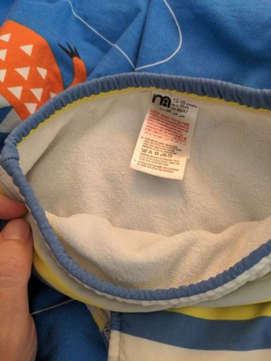 Leak proof swim shorts