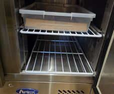 Commercial fridge Pizza oven