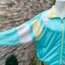 Vintage Legend 80s/90s tracksuit top  Vibrant colours Oversized look Size Medium Image 7