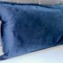 Cushion - navy velvet Image 4