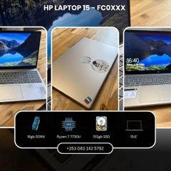 HP Laptop 15" | Ryzen 7 (8 Cores) | 16GB RAM | Spanish Layout