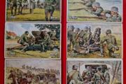 German cigarette cards 1920s , weimar Republic.