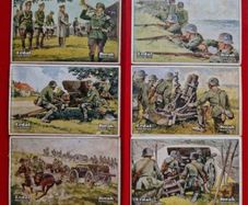German cigarette cards 1920s , weimar Republic.