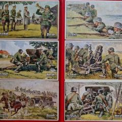 German cigarette cards 1920s , weimar Republic.