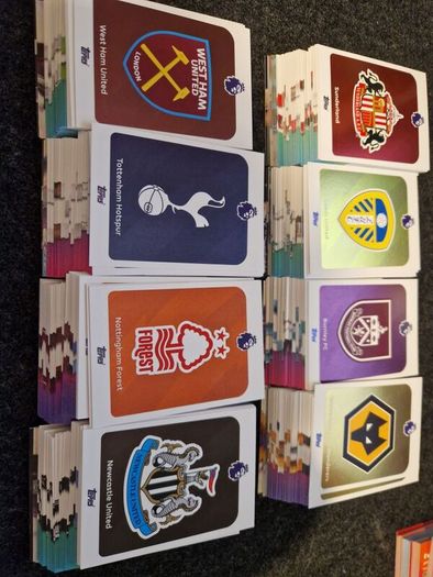 Topps Premier League Trading Cards all clubs