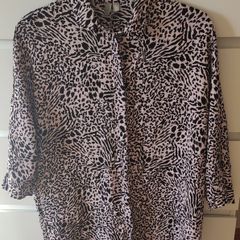 ASOS oversized animal print top / blouse