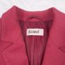 Delmod Vintage Raspberry Pink Red 100% Wool Structured Blazer Jacket 12UK/40EU Image 9