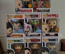 Bundle of 8 Funko Pop Chase Limited edition figures.