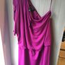 Pink off the shoulder dress Image 3