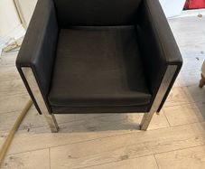 Leather armchair