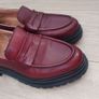 Burgundy Leather Loafers Carl Scarpa Image 7