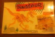 Dinosaur model making set.