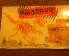Dinosaur model making set.