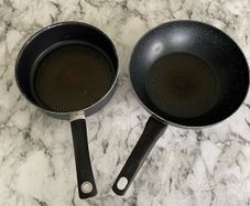 Tefal frying pan and wok