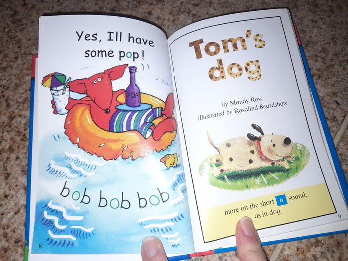 Children's phonics books and cd x2