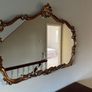 Antique style gold mirror Image 2