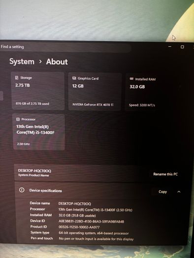 Gaming Pc I5 13400f | Rtx 4070 Ti 12gb | 32gb Ram