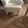 cream chair Image 5