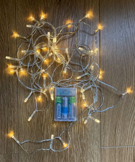 AA Battery Warm White LEDs