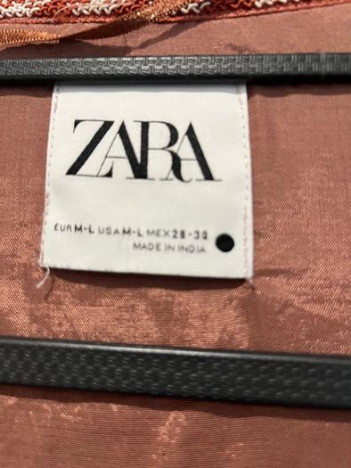 zara quilted coat