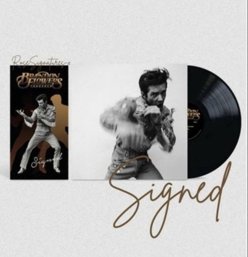 Brandon Flowers Thrasher - Signed LP Collectors