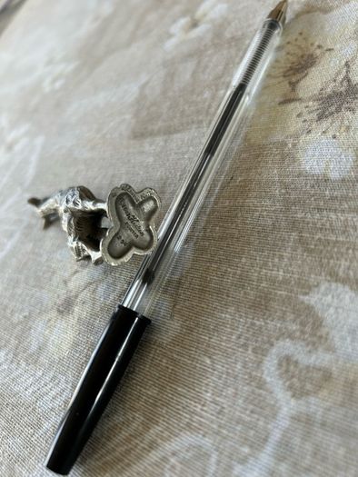 Miniature Figurine Pewter Giraffe