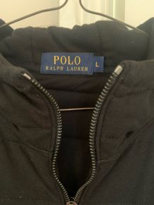 Polo Ralph Lauren (L) zip hoodie (Like new)