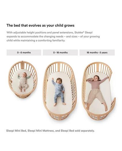 Stokke Sleepi 3 in 1 cot toddler bed