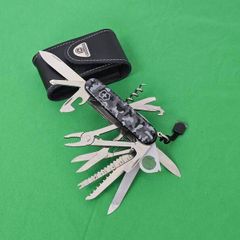 Vintage Victorinox Swiss Champ 91mm Swiss Army Knife with Pouch