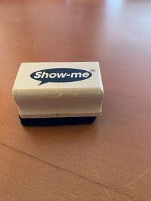 Small whiteboard eraser