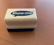 Small whiteboard eraser