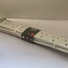 Tronic extension lead with six sockets