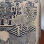Fabulous Antique Blue and White Transferware Willow Pattern Large Lidded Tureen/Vegetable Dish For Display, Unknown Maker, Most Likely Staffordshire Made Image 7
